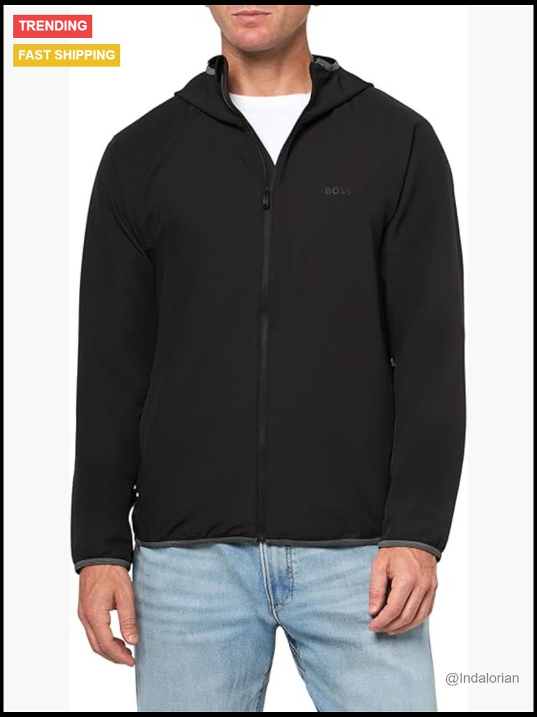 Techlite Water-Repellent Jacket, Lightweight Windbreaker, Hooded Anorak